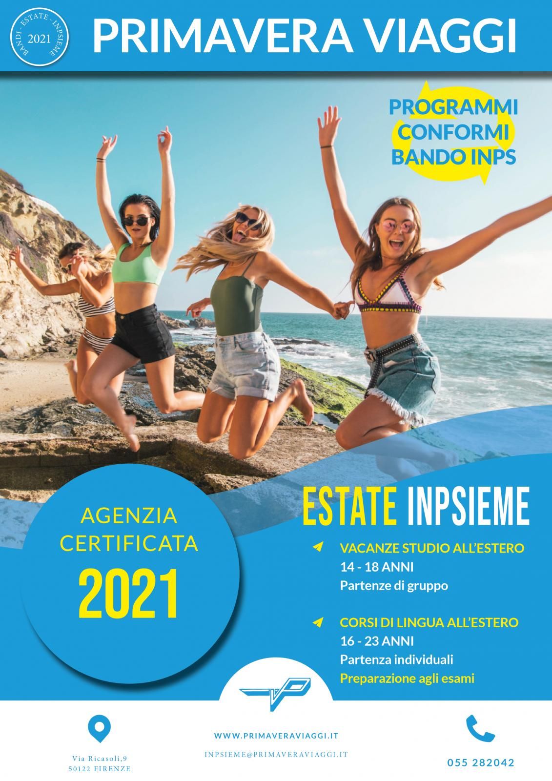 Estate INPSIEME Scopri tutte le nostre destinazioni